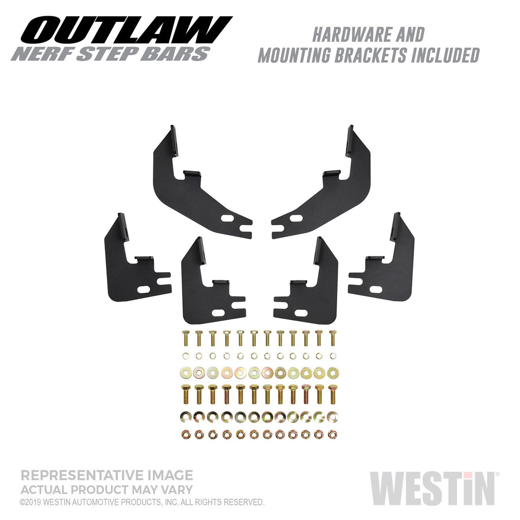 19C-Ram-1500-Crew-Cab(Excl.-19C-Ram-1500-Classic)Textured-Black-Outlaw-Nerf-Step-Bars