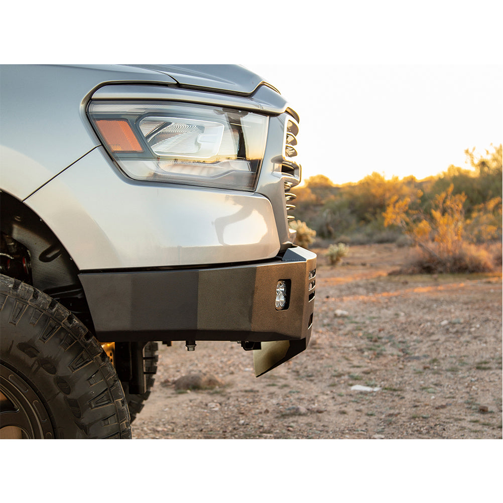 19C-Ram-1500-Ici-Aluminum-Front-Nonwinch-Bumper-Single-3.5Ftft-Square-Light-Holes
