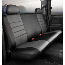 Load image into Gallery viewer, 19C-Ram-1500-Quad-Cab-Rear-Bench-Seat-Black-WGray-Center-Panelseat-Cover-Seat