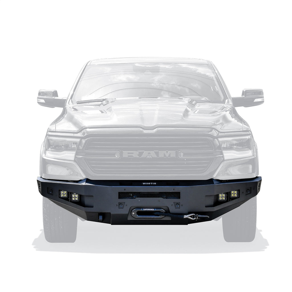 19C-Ram-1500-(Excl.1920-Ram-1500-Classic)-Proseries-Front-Bumper-Textured-Bl