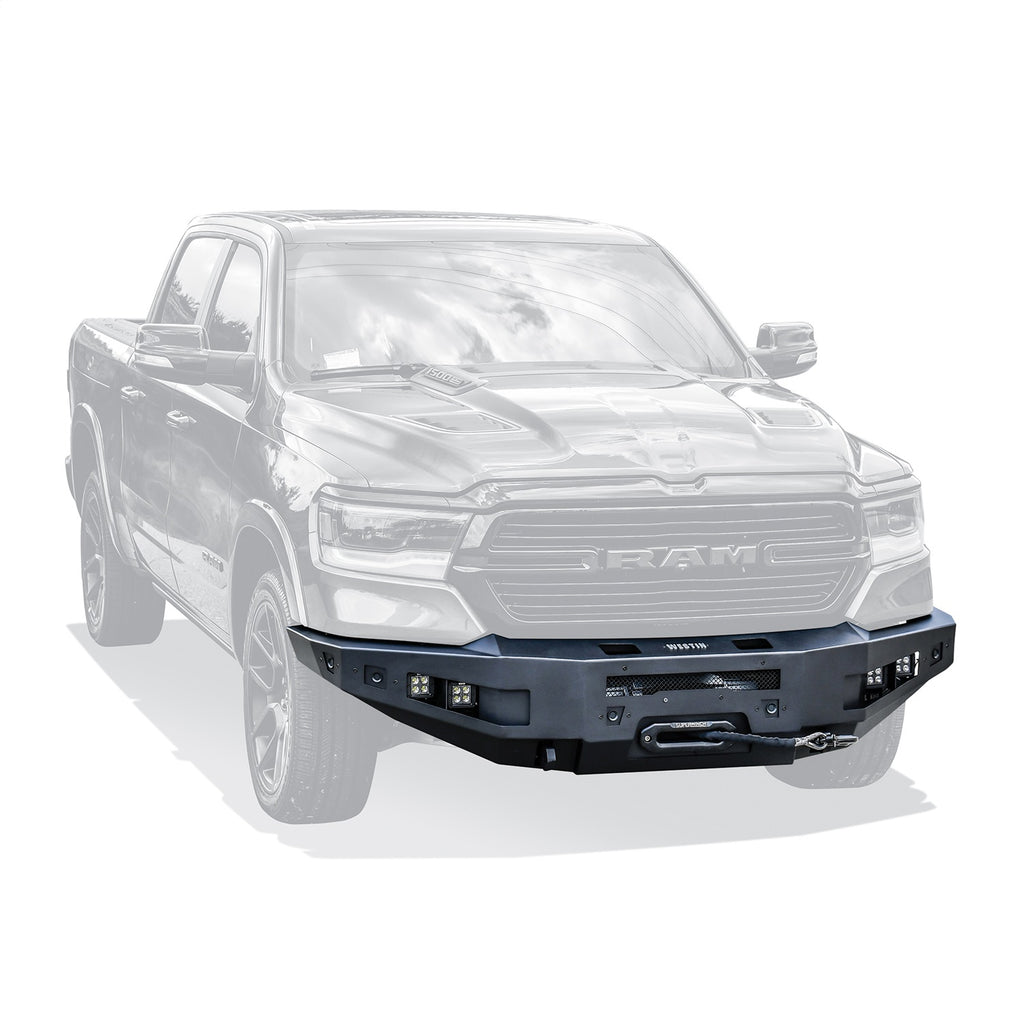 19C-Ram-1500-(Excl.1920-Ram-1500-Classic)-Proseries-Front-Bumper-Textured-Bl