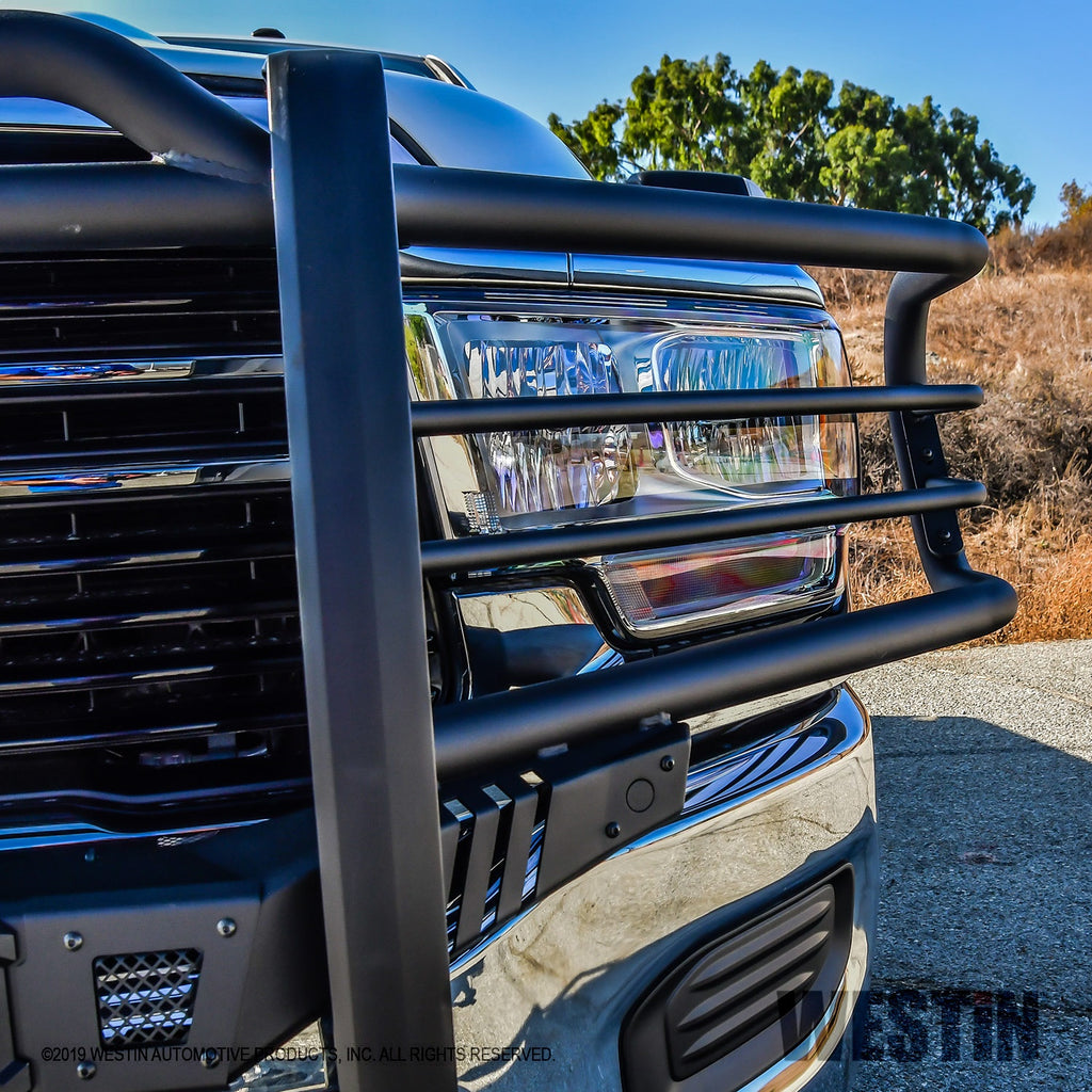 19C-Ram-25003500-Sportsman-X-Grille-Guard-Grille-Guard-Textured-Black