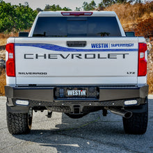 Load image into Gallery viewer, 19C-SilvSierra-150020C-SilvSierra-25003500-Hd-Excl-Dual-Exhaust-Hdx-Bandit-Rear-Bumper-Black