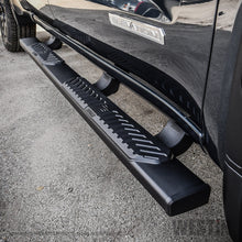 Load image into Gallery viewer, 19C-SilveradoSierra-1500-Dbl20C-25003500-Hd-Cab-Black-R5-Nerf-Bars