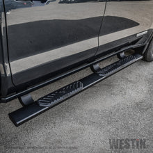 Load image into Gallery viewer, 19C-SilveradoSierra-1500-Dbl20C-25003500-Hd-Cab-Black-R5-Nerf-Bars
