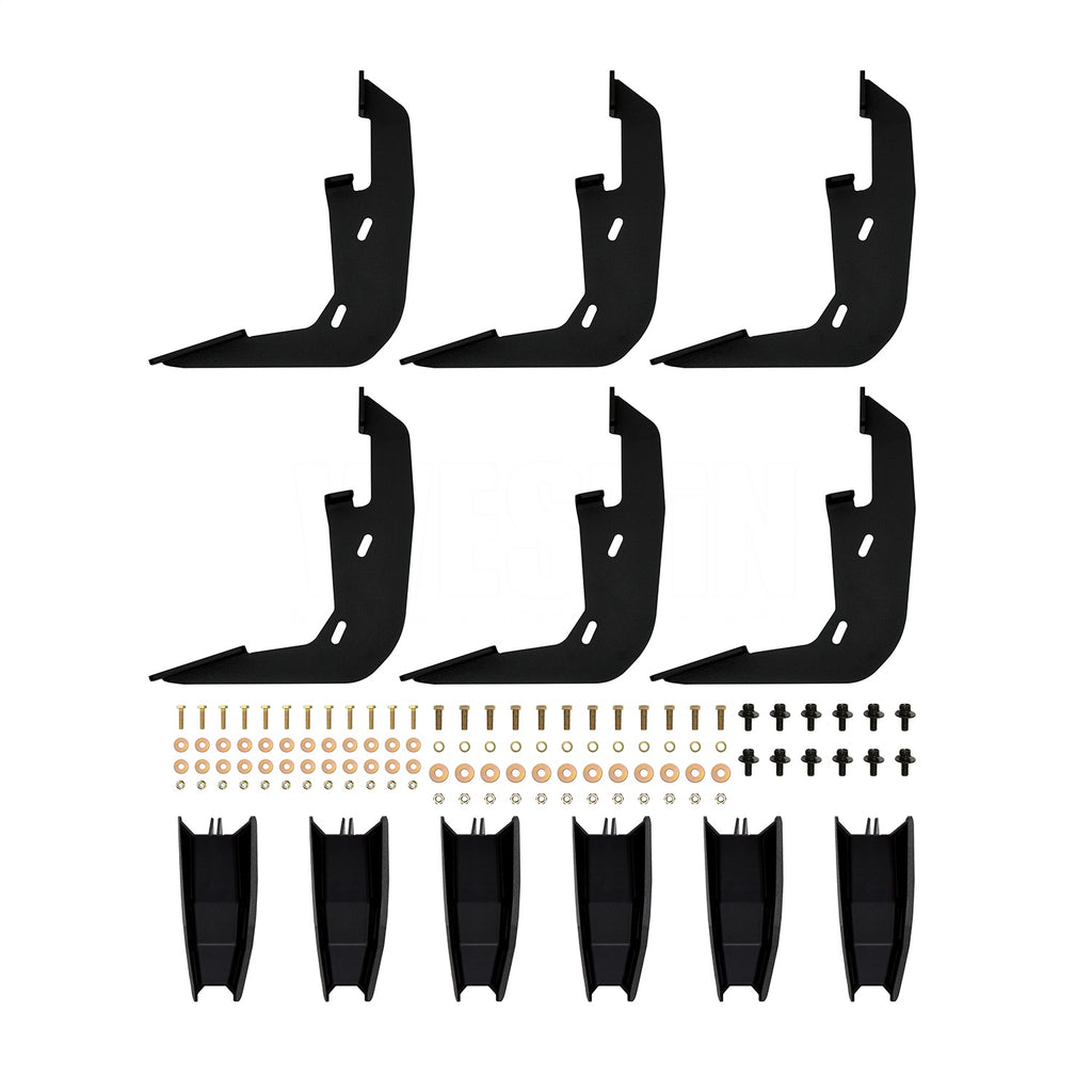 19C-SilveradoSierra-150020C-SilveradoSierra-25003500-Crew-Cab-R5-Xd-Nerf-Step-Bars-Black