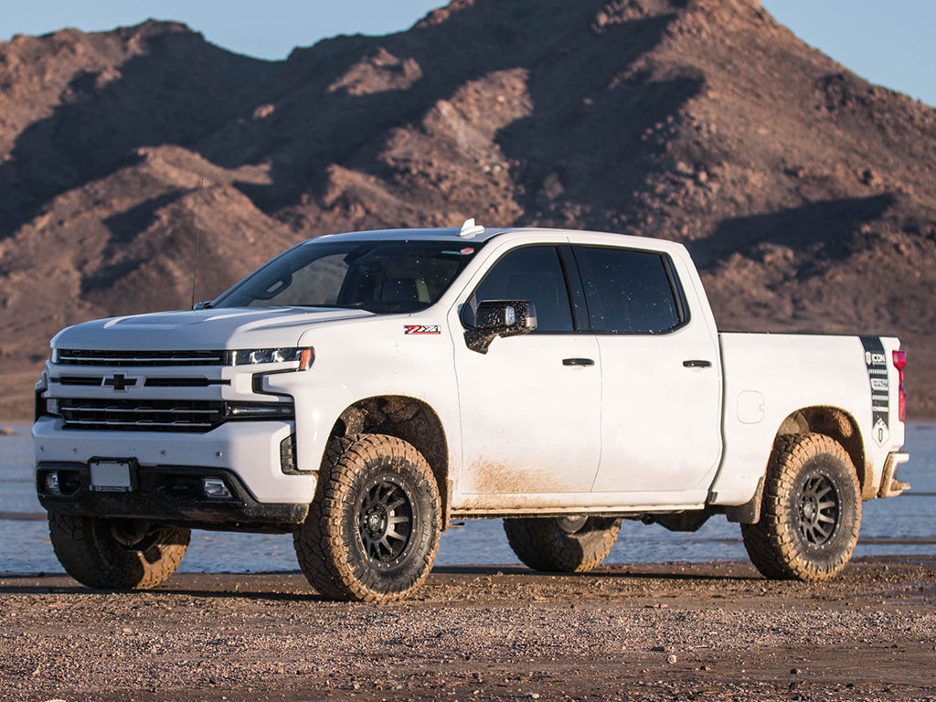 ICON Vehicle Dynamics K73064 19-23 GM 1500 1.5-3.5" STAGE 4 SUSPENSION SYSTEM W BILLET UCA for Select Chevrolet Silverado 1500, Chevrolet Silverado LTD, GMC Sierra 1500, GMC Sierra Limited