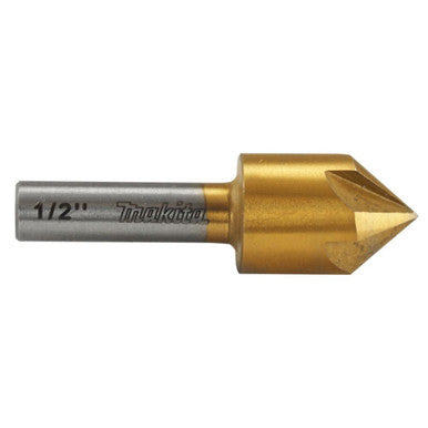 Makita B-30031 1/2" Countersink Bit 1/4" Round Shank Titanium Coated