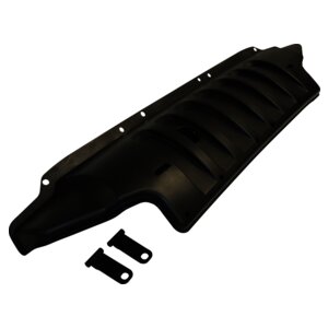 Crown Automotive Jeep Replacement 1BE95XXXAD Front Air Dam for 2007-2018 Jeep JK Wrangler w/ Plastic Front Bumper for Select Jeep Wrangler, Jeep Wrangler JK