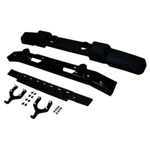 Crown Automotive Jeep Replacement 1FN67K Front Bumper Kit for 2007-2018 Jeep JK Wrangler w/ Plastic Front Bumper for Select Jeep Wrangler, Jeep Wrangler JK
