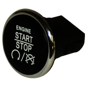 Crown Automotive Jeep Replacement 1FU931X9AC Engine Start Button for Select Jeep 09-13 WK Grand Cherokee, 09-10 XK Commander