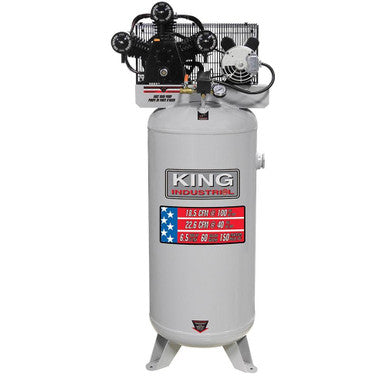 King Canada KC-5160V2 6.5 Peak Hp 60 Ga Air Compressor