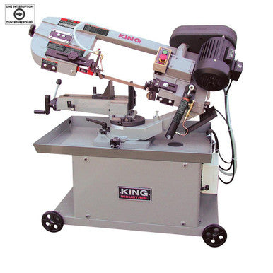 King Canada KC-712DS 7" X 12" Dual Swivel Metal Cutting Bandsaw