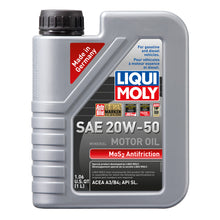 Load image into Gallery viewer, 1L-Mos2-Anti-Friction-Motor-Oil-20W50