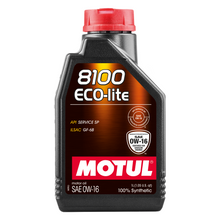 Load image into Gallery viewer, 1L-Synthetic-Engine-Oil-8100-0W16-Eco-Lite