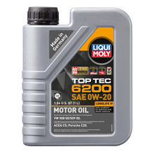 Load image into Gallery viewer, 1L-Top-Tec-6200-Motor-Oil-Sae-0W20