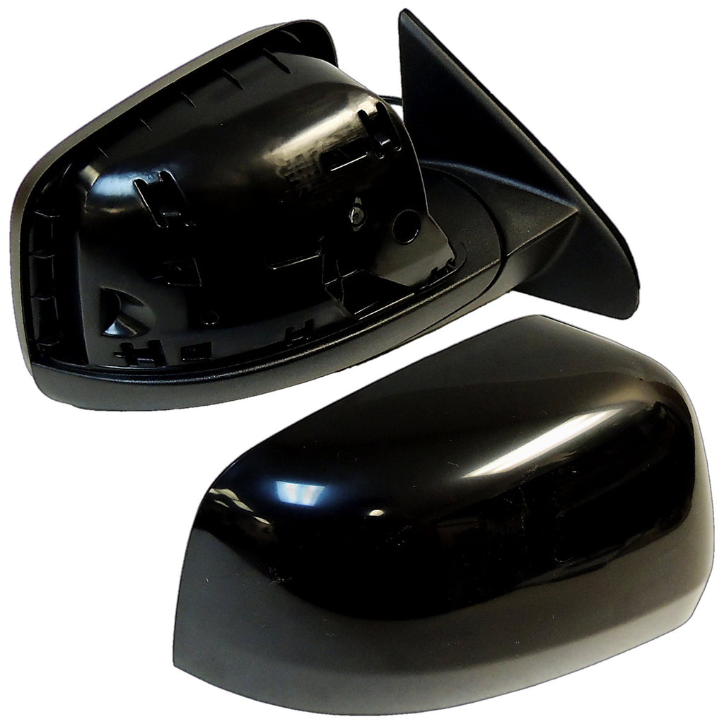Crown Automotive Jeep Replacement 1NT48AXRAI Right Power, Heated, Manual Folding Mirror for 2011-2016 Jeep WK Grand Cherokee for Select Jeep Grand Cherokee