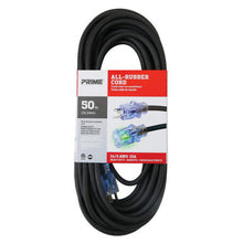 Load image into Gallery viewer, Prime Wire SEEC732730 50Ft 14/3 SJOOW All-Rubber™ Outdoor Extension Cord