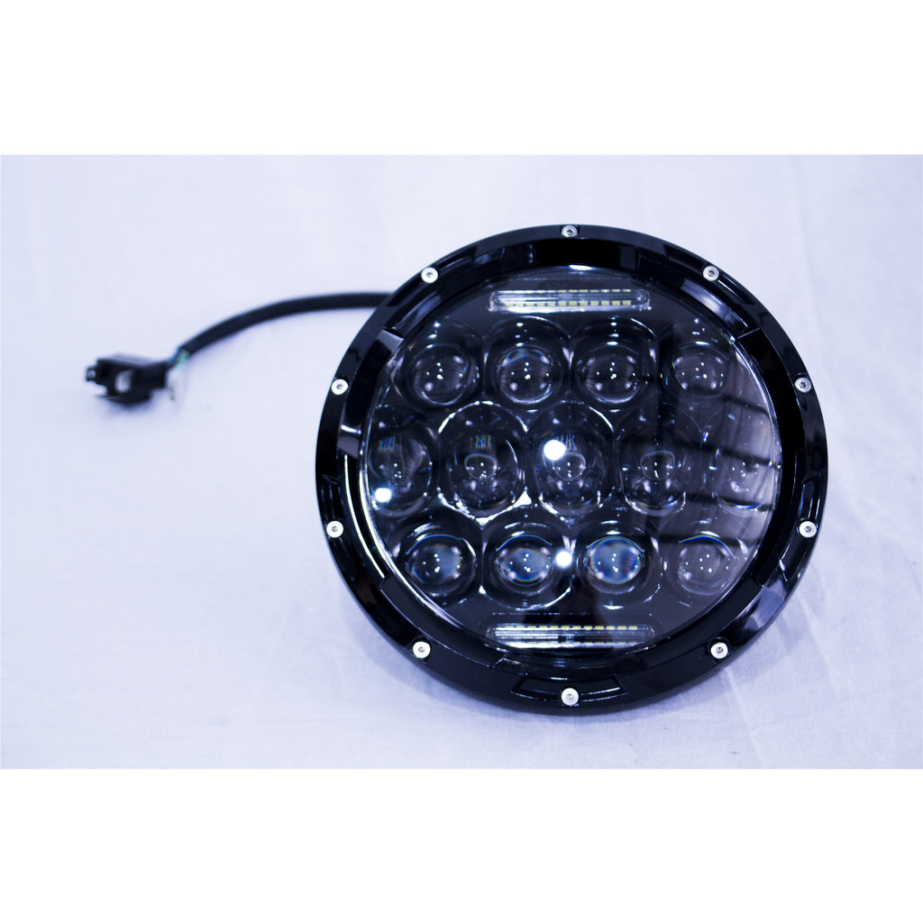 (1)-7In-Led-Projector-Conversion-Kit-13X5w---Plug--Play-H4-HL-(Black)
