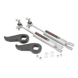 Rough Country 959430 1.5-2 Inch Leveling Torsion Bar Keys w/N3 Shocks 20 Silverado/Sierra 2500HD/3500HD