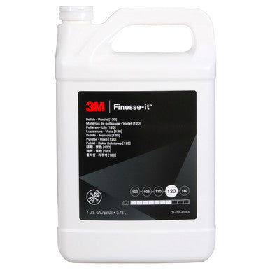 3M 51056 Finesse-it Polish Standard Series, Purple (120), 3.785 Liter (1 US Gallon)