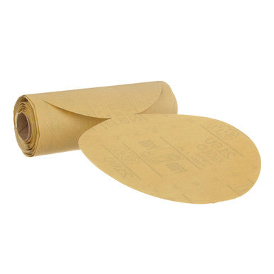 3M 01200 Stikit Gold Paper Disc 216U, 6 in, P800A grade, 75 discs per roll