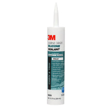 Load image into Gallery viewer, 3M 8029 Marine Grade Silicone Sealant, Clear, 304 mL Cartridge