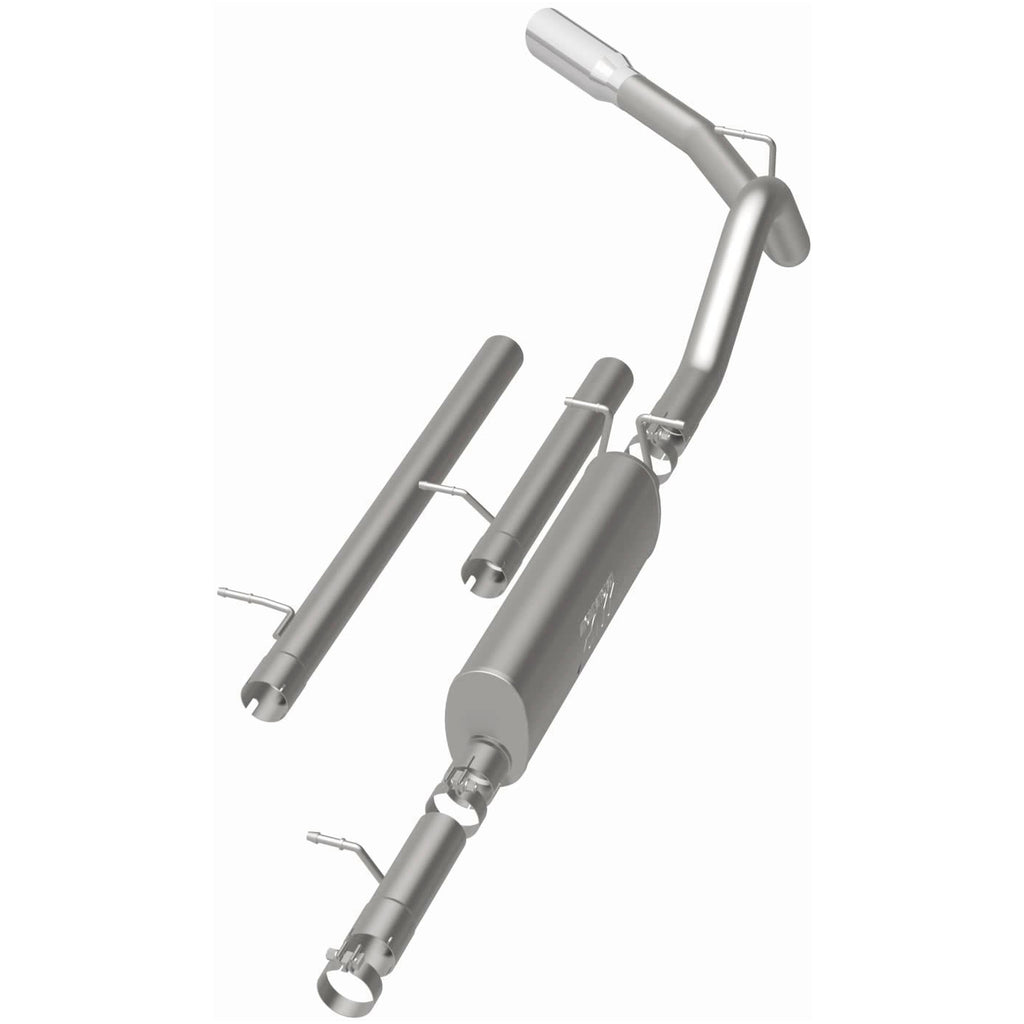 MagnaFlow Exhaust Products 15869 Street Series Polished Cat-Back System for Select Ford F-250 Super Duty, Ford F-350 Super Duty