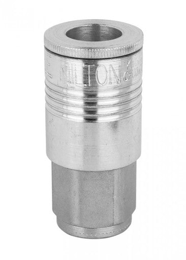Milton S-1805 Air Coupler 3/8" NPT Female Steel, P-Style Air Compressor Quick Connect Air Coupler