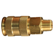 Load image into Gallery viewer, Milton S-765 1/4" MNPT Highflowpro™ V-Style/European Interchange Air Coupler Fitting
