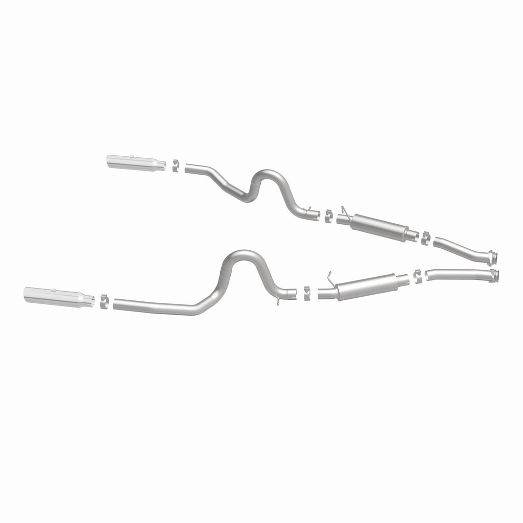 MagnaFlow Exhaust Products 15677 Competition Series Stainless 2.5 in Cat-Back for Select Ford Mustang