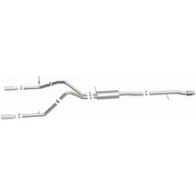 Load image into Gallery viewer, MagnaFlow Exhaust Products 15268 Street Series Polished Cat-Back System for Select Chevrolet Silverado 1500, Chevrolet Silverado LD, GMC Sierra 1500, GMC Sierra Limited