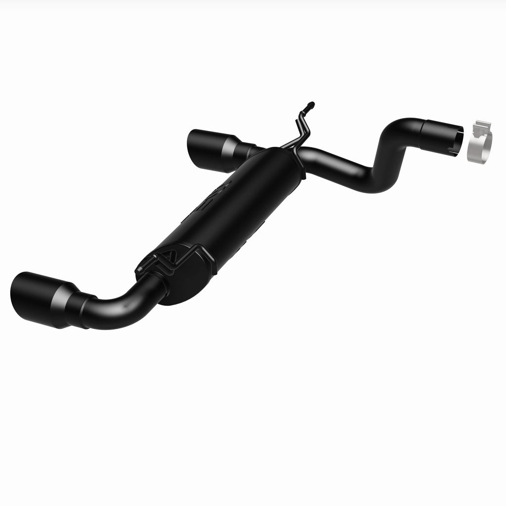 MagnaFlow Exhaust Products 19388 Street Series Black Coated Axle Back System for Select Jeep Wrangler