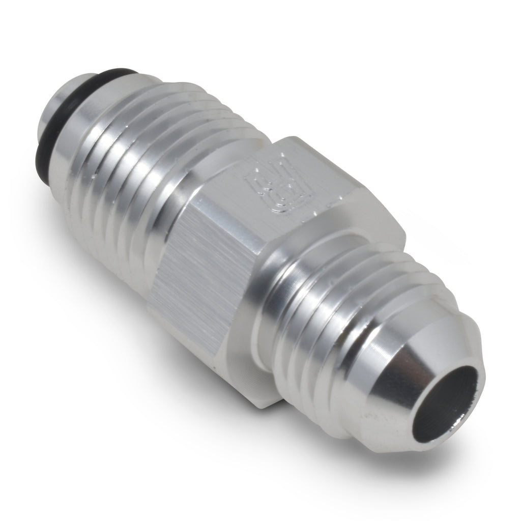 Performance--6-An-(Male-To-58In-18-O-Ring-Seal)-Power-Steering-Adapter.-Clear-Anodized