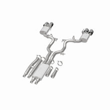 Load image into Gallery viewer, MagnaFlow Exhaust Products 19695 xMOD Series Carbon Fiber Tips Cat-Back System for Select Ford Mustang