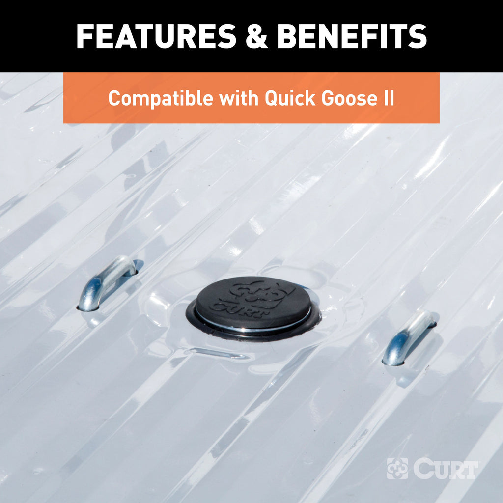 CURT 66145 CURT 66145 Quick Goose Gooseneck Hitch Rubber Cap - Truck Part Superstore