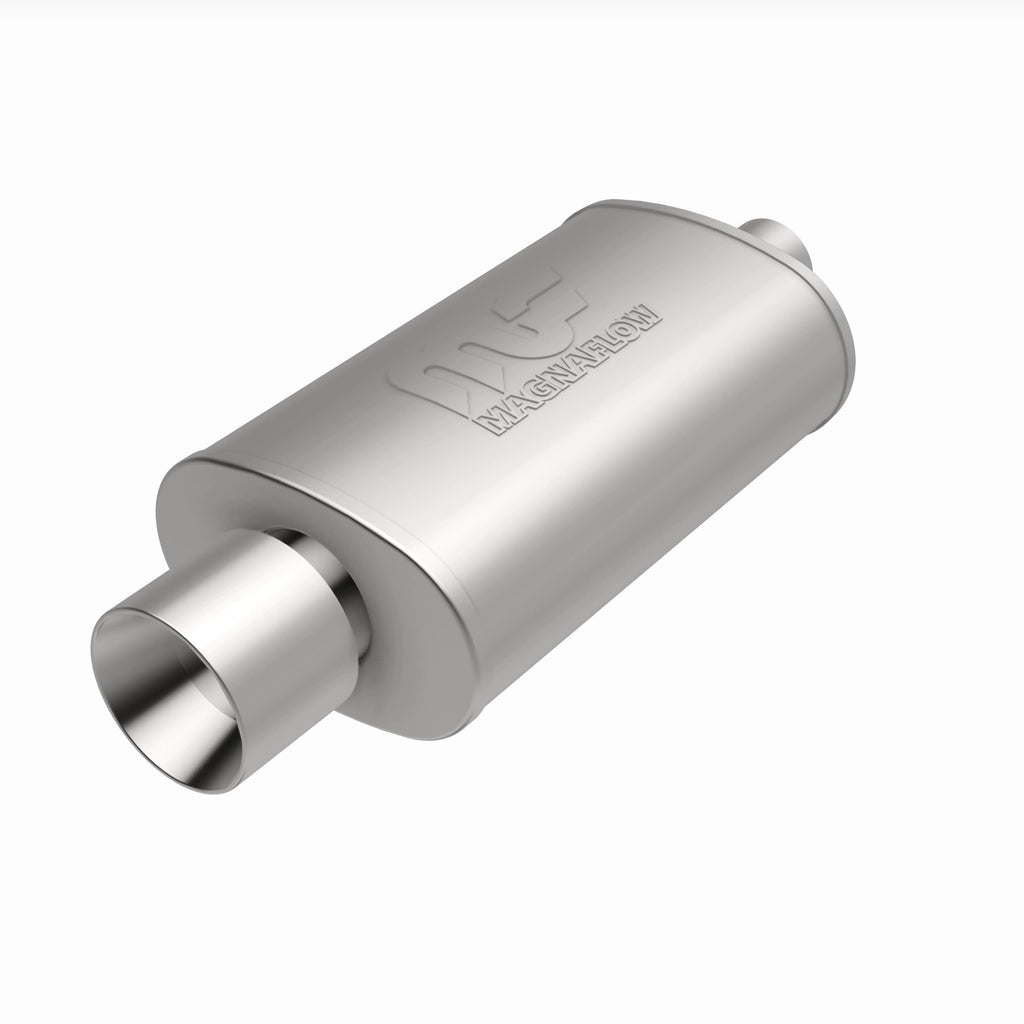 MagnaFlow Exhaust Products 14832 Straight-Through Performance Muffler; 2.25/4in. Center/Center; 5x14x8 Body