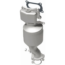Load image into Gallery viewer, MagnaFlow Exhaust Products 51898 OEM Grade Manifold Catalytic Converter for Select Acura MDX, Acura RDX, Acura RL, Acura RLX, Acura TL, Acura TLX, Acura TSX, Acura ZDX, Honda Accord, Honda Accord Crosstour, Honda Crosstour, Honda Odyssey, Honda Passport,