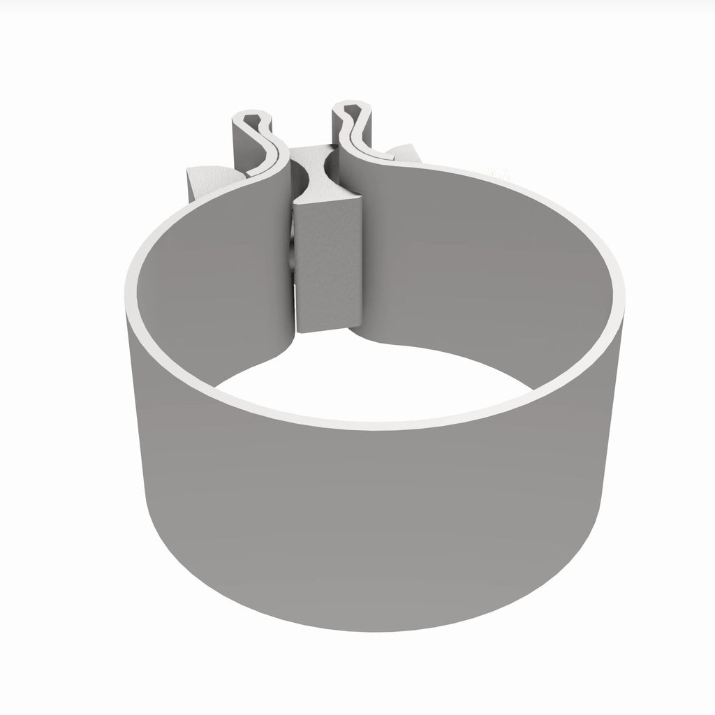 MagnaFlow Exhaust Products 10161 10 pk - Lap Joint Band Clamp - 2.25in.