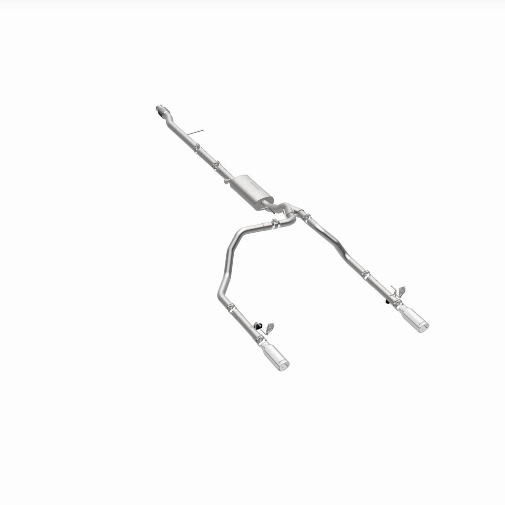MagnaFlow Exhaust Products 19471 Street Series Polished Cat-Back System for Select Chevrolet Silverado 1500, Chevrolet Silverado LTD, GMC Sierra 1500, GMC Sierra Limited