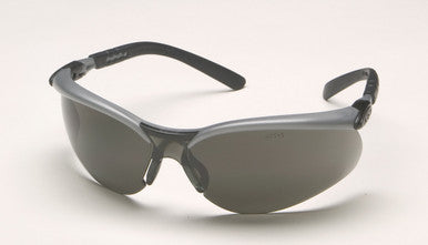 3M 11381-00000-20 BX Protective Eyewear, Grey Anti-Fog Lens, Silver/Black Frame