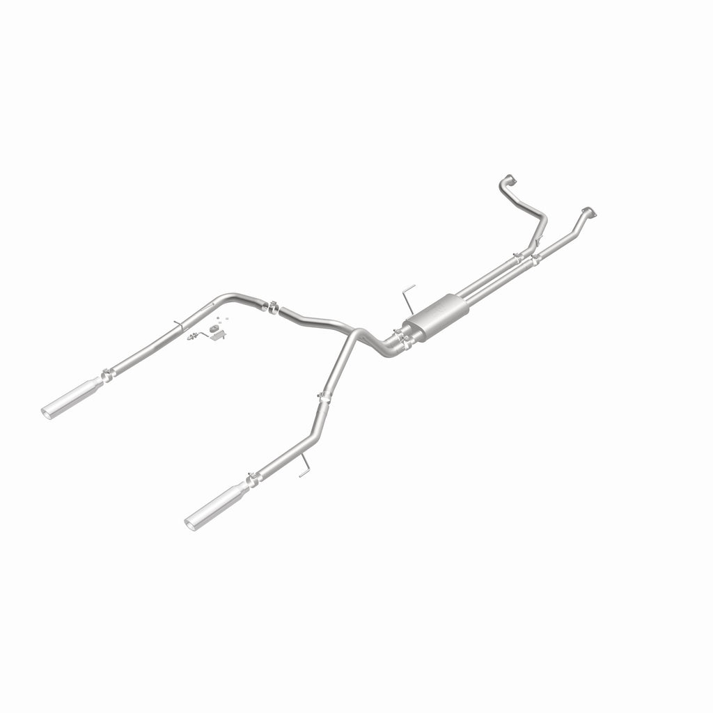 MagnaFlow Exhaust Products 15582 Street Series Polished Cat-Back System for Select Nissan TITAN