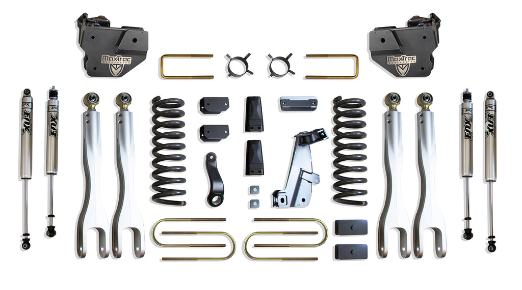13-18-Ram-3500-4Wd-6In3In-Maxpro-Elite-Coil-Lift-Kit-W4-Link-Arms--Fox-Shocks