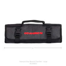 Load image into Gallery viewer, Xventure-Gear-Tool-Wrench-Roll---Large-(4X4in.-Closed)-12Oz-Waxed-Canvas---Black