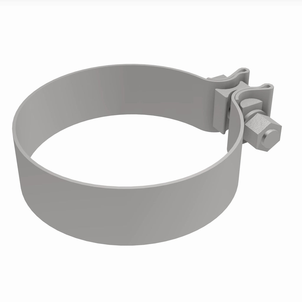 MagnaFlow Exhaust Products 10166 10 pk - Lap Joint Band Clamp - 4.00in.