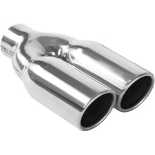 Load image into Gallery viewer, MagnaFlow Exhaust Products 35167 Dual Exhaust Tip - 2.25in. Inlet/3in. Outlet