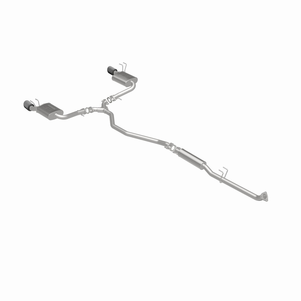 MagnaFlow Exhaust Products 19612 NEO Series Carbon Fiber Tips Cat-Back System for Select Honda Civic