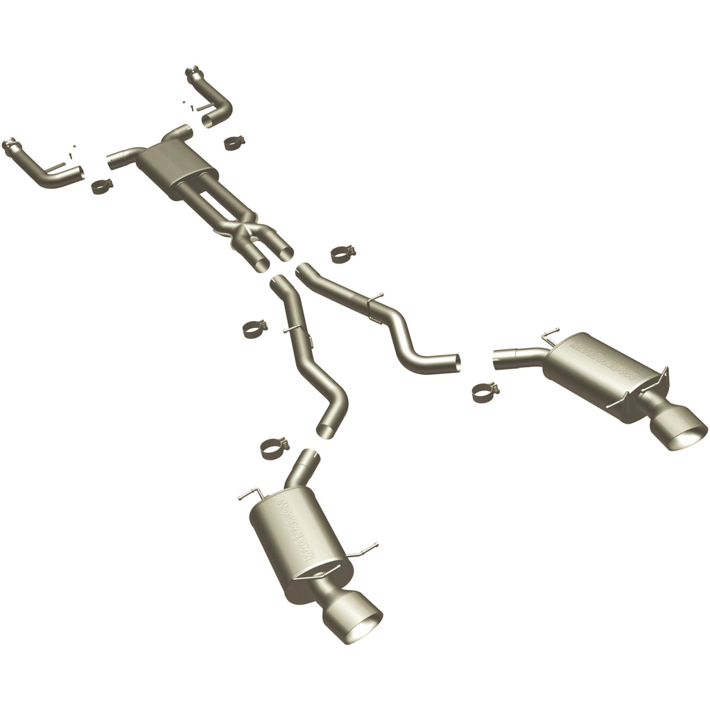 MagnaFlow Exhaust Products 16560 Touring Series Polished Cat-Back System for Select BMW 645Ci, BMW 650i