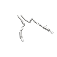 Load image into Gallery viewer, MagnaFlow Exhaust Products 16572 Competition Series Stainless 3 in Cat-Back for Select Ford Mustang