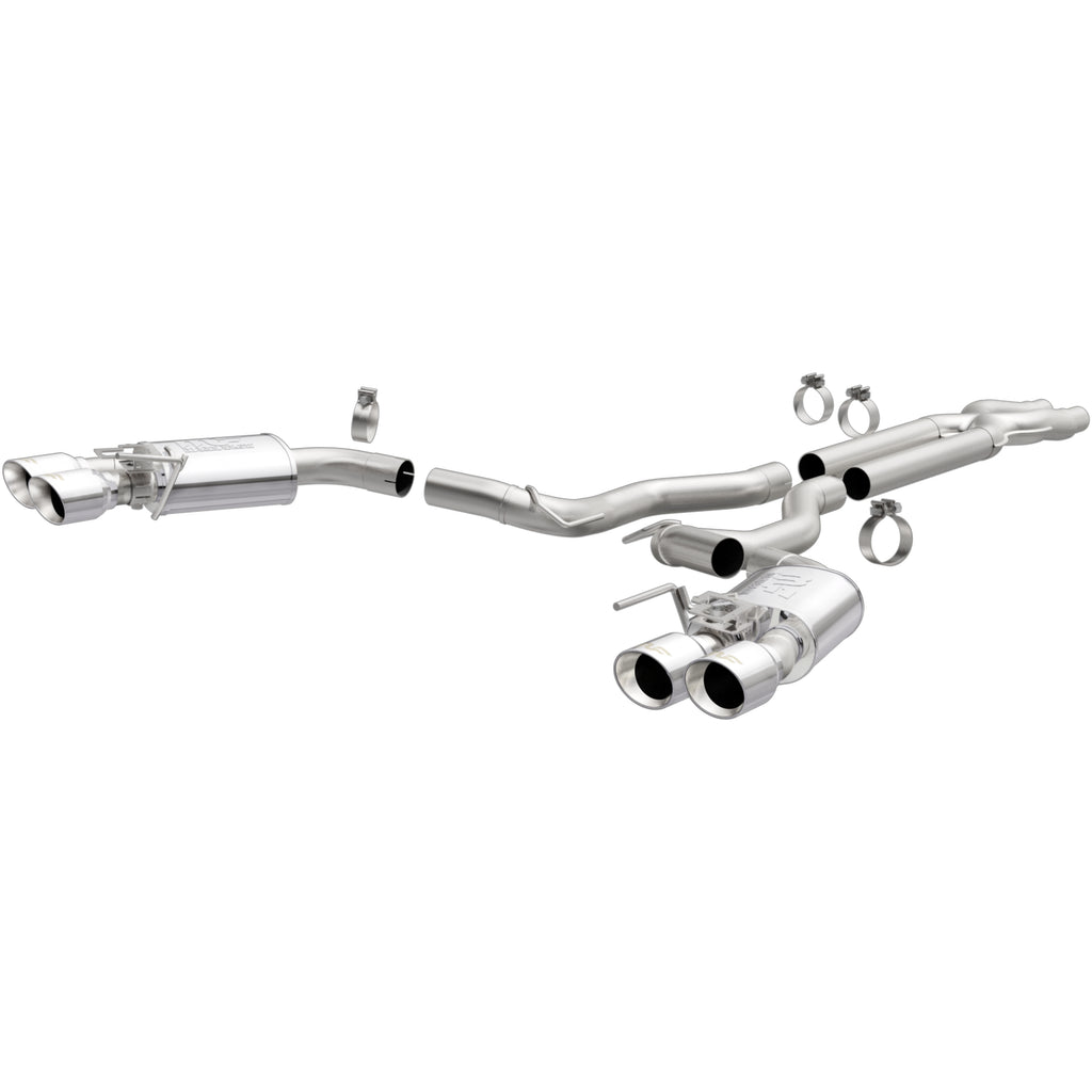 MagnaFlow Exhaust Products 19283 Competition Series Stainless 3 in Cat-Back for Select Ford Mustang